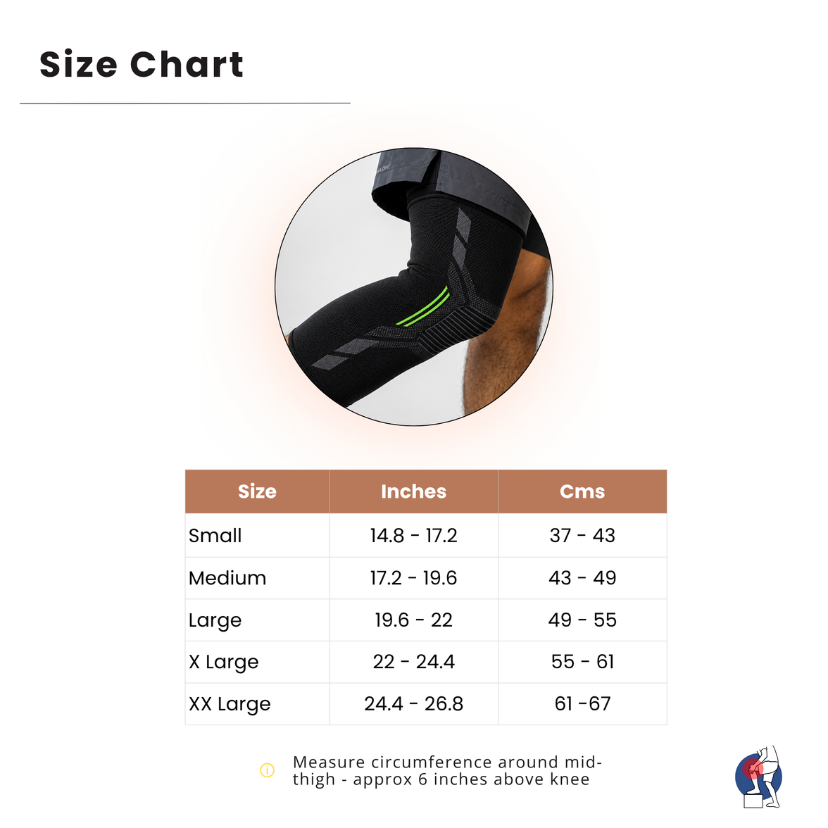 Saefit Knee Cap 3D | 3D Ergonomic Fit