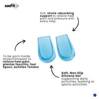 Saefit Gel Heel Cushion | Heel Pressure and Discomfort