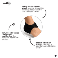 Saefit Heel Protector | Cushioned Heel Protection