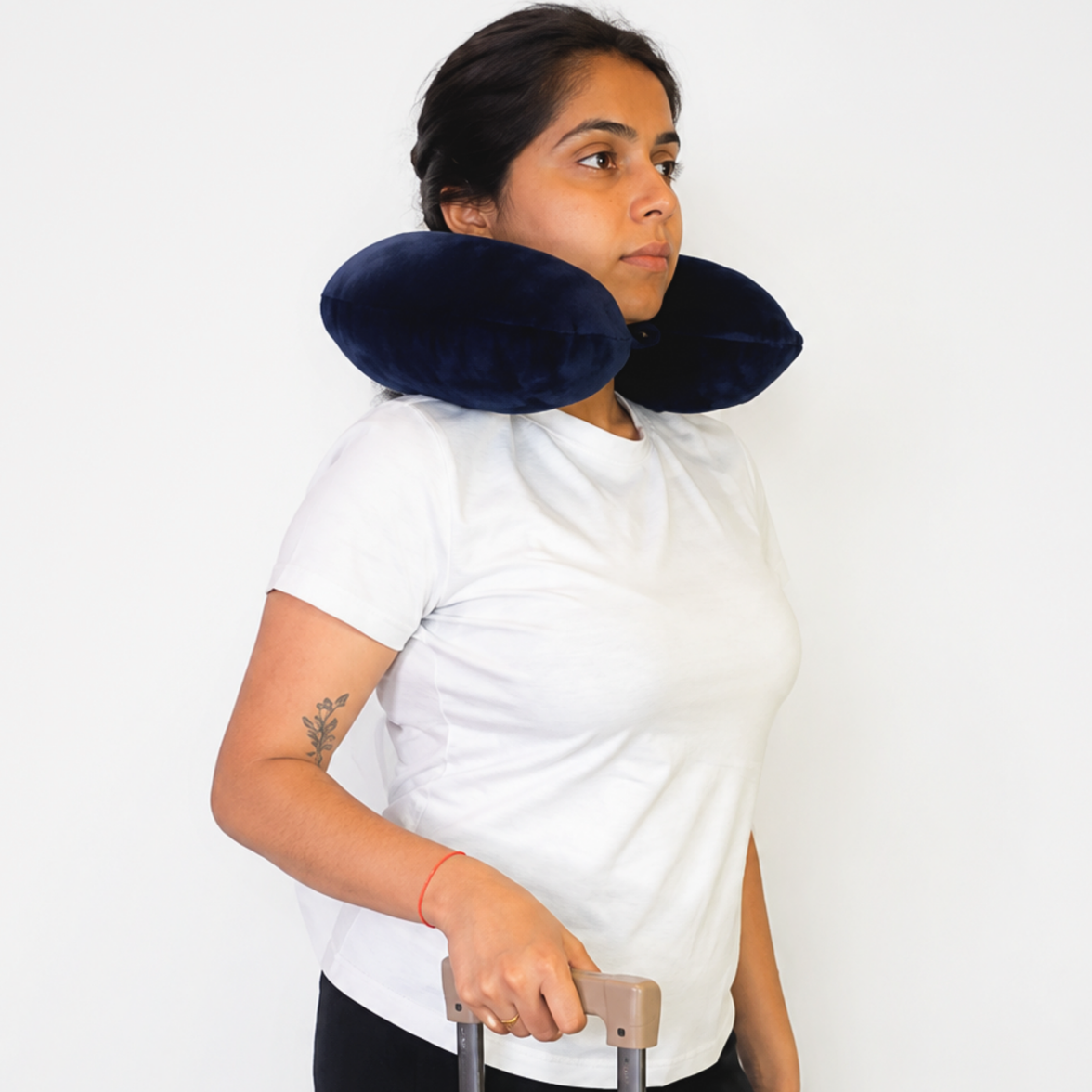 Saefit Travel Neck Pillow Plus | Neck & Head Support