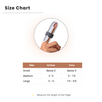 Saefit Finger Cot Splint | Immobilizes the inter-phalangeal joints of fingers