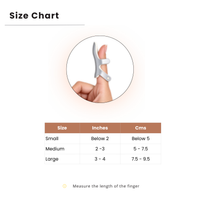 Saefit Frog Splint | Immobilizes the inter-phalangeal joints of fingers