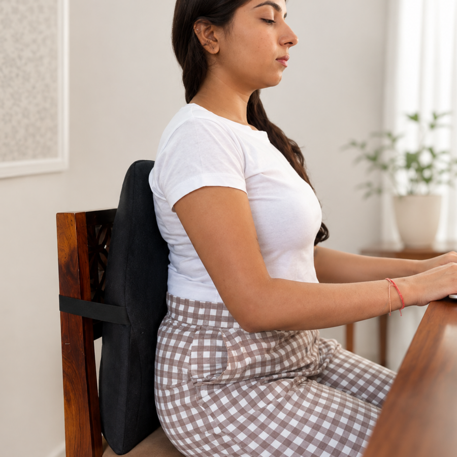 Saefit Full Back Rest Pillow | Posture Support