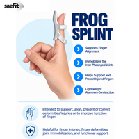 Saefit Frog Splint | Immobilizes the inter-phalangeal joints of fingers