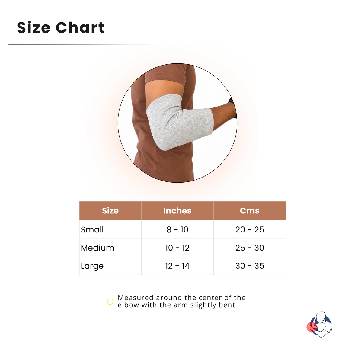 Saefit Elbow Support 4 Way | Elbow Compression and Stability