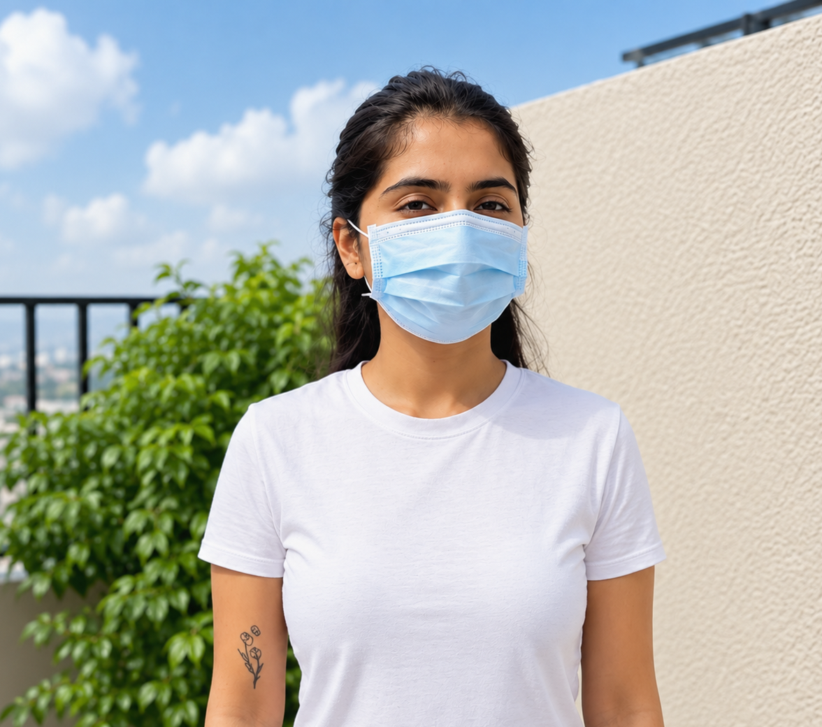 Saefit Disposable 3 Ply Face Mask | Daily Wear & Single Use