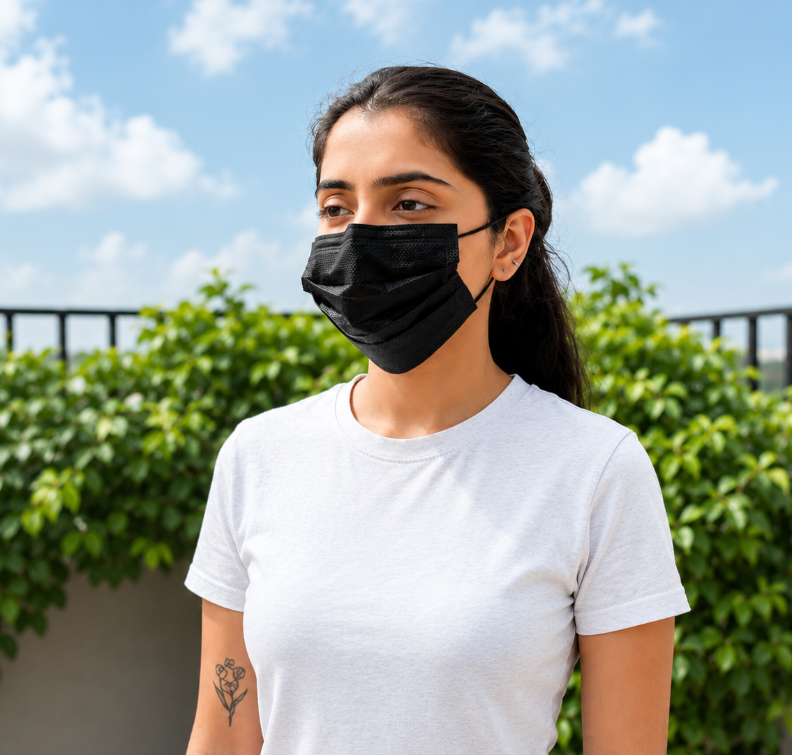Saefit Disposable 3 Ply Face Mask | Daily Wear & Single Use