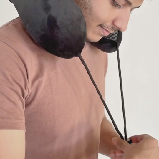 Saefit Travel Neck Pillow | Neck & Head Support